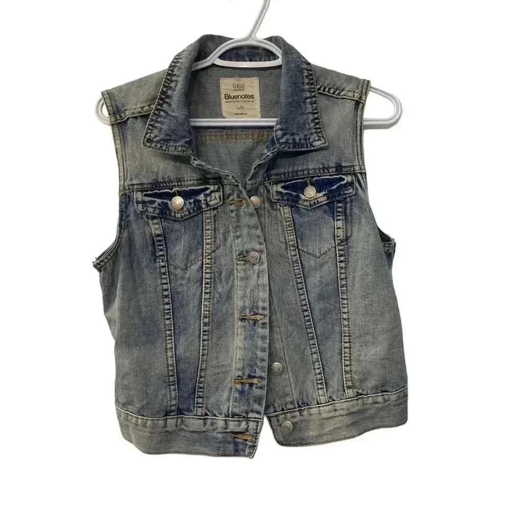 BLUENOTES Large  Denim Vest​
